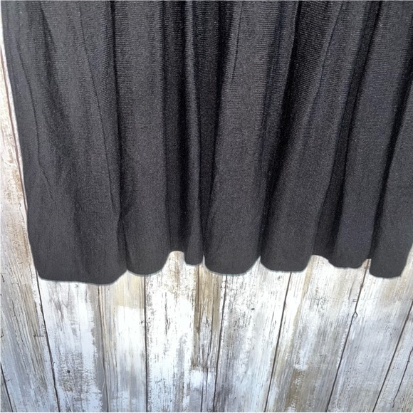 Loft Black Knit Ribbed Peplum - Picture 4 of 5